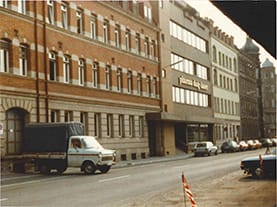 Firmengebäude der Firma Lauer.
